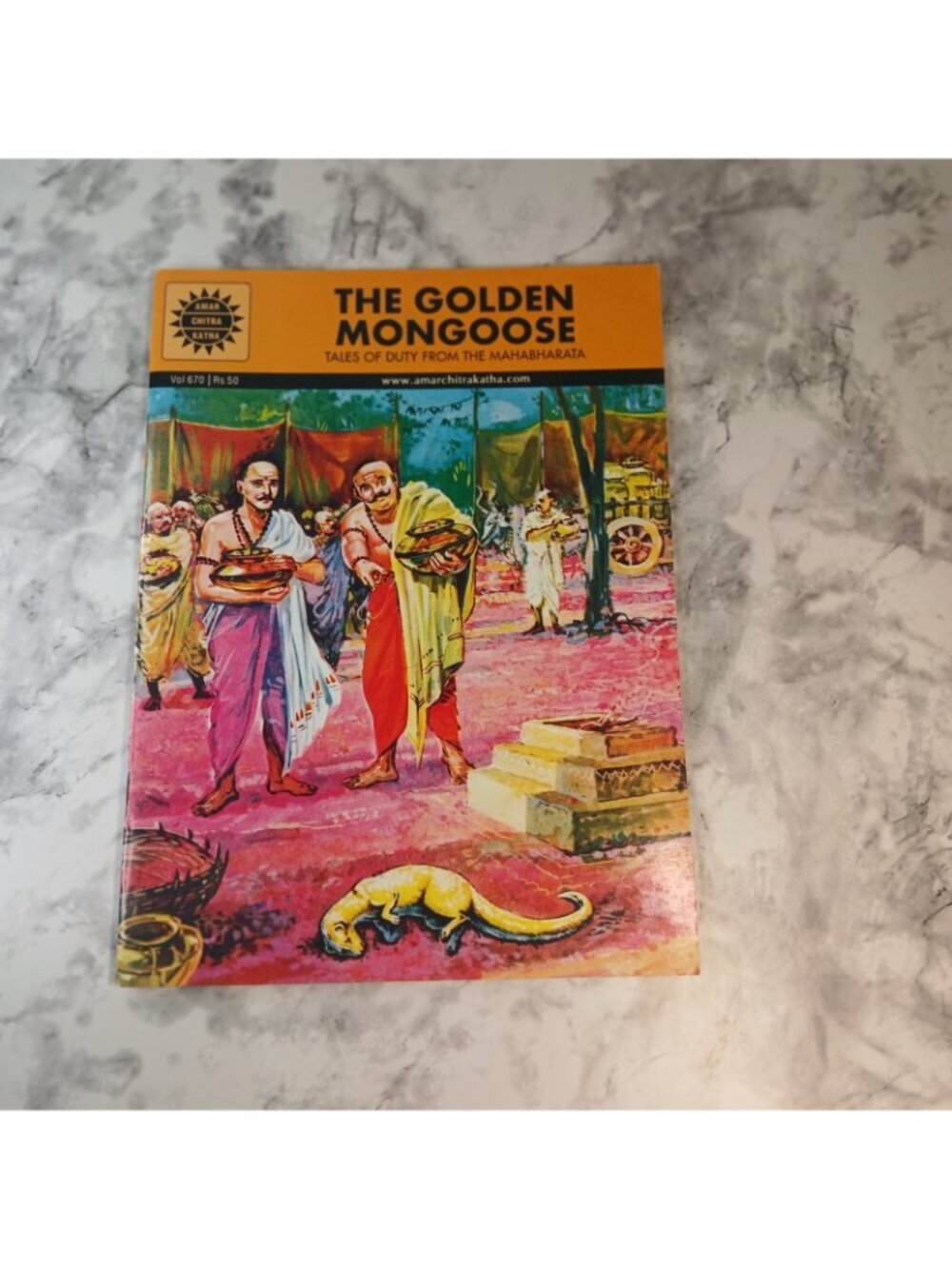 Amar Chitra Katha Comic Lot Indian Mythology Epics Mahabharata Vishnu ACK Books - Picture 5 of 7